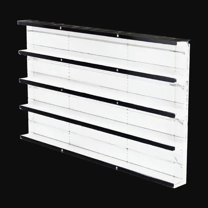 3D model for Empty Aisle Shelves