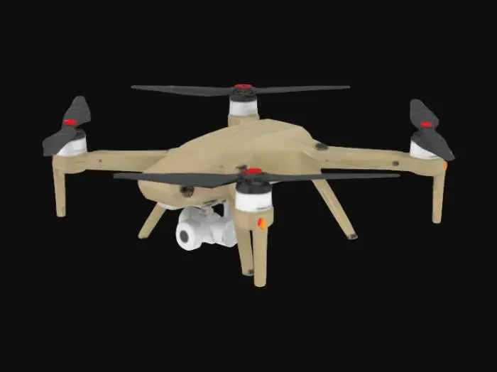 3D model for Линейка дронов (3D-печатаемые):
Разведчик — камера/тепловизор, 30×30 см цвет хаки вес не более 1 кг
