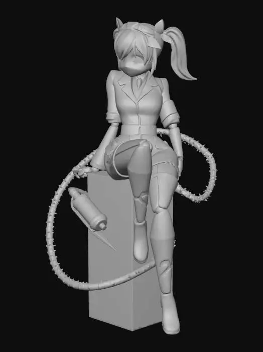 3D model for Cybernetic Guardian