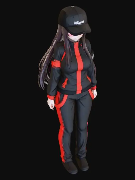 3D model for nikon girl