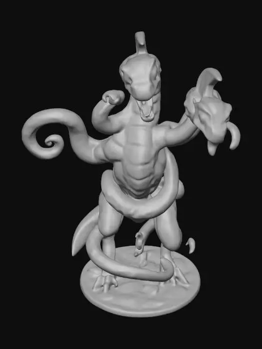 3D model for Demogorgon D&D