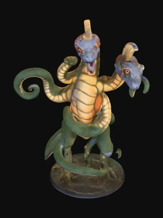 3D model for Demogorgon D&D