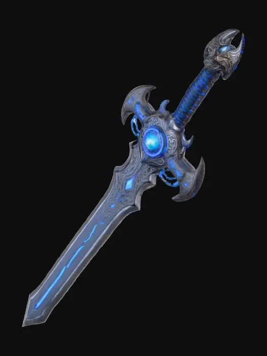 3D model for Chrono Blade