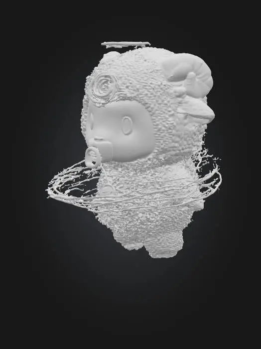 3D model for Neon Lamb Halo