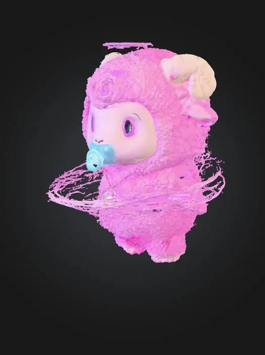 3D model for Neon Lamb Halo