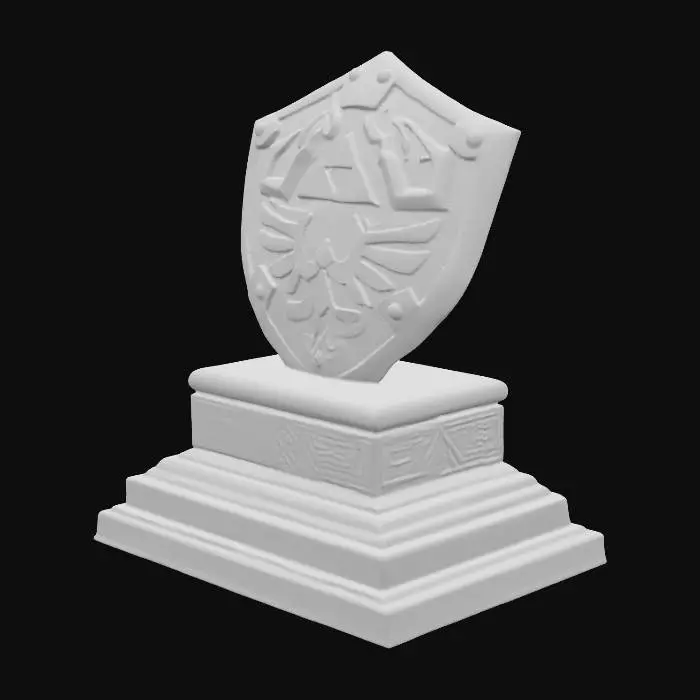 3D model for Hylian Shield Display