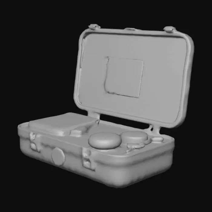 3D model for Open med-kit.