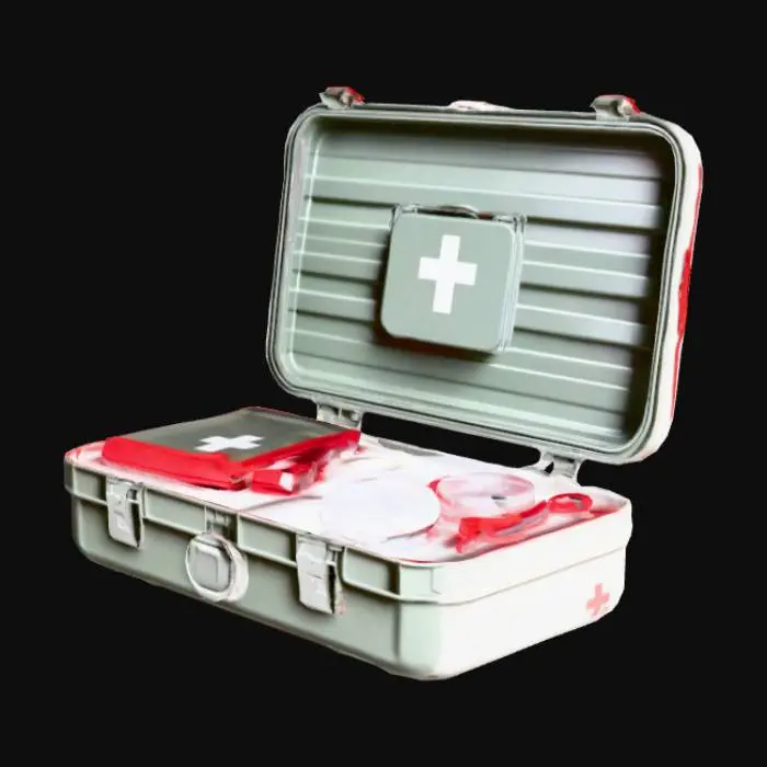 3D model for Open med-kit.