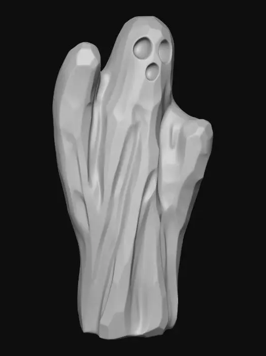 3D model for Wooden Ghost