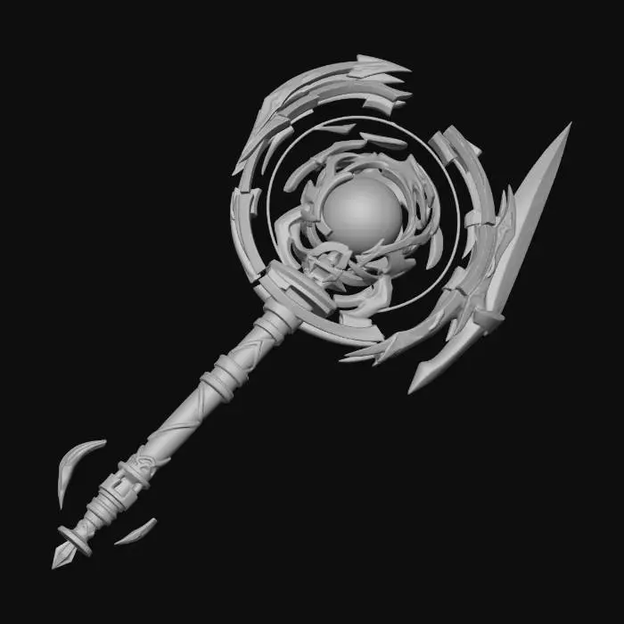 3D model for Arcane Aetherblade