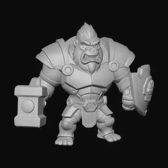 3D model for Kgong3D