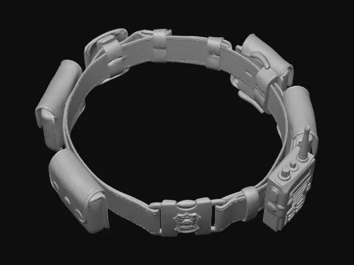 3D model for cinturón de policía