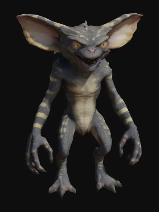3D model for Gremlin Creature