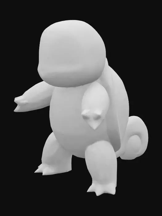 3D model for Squirtle