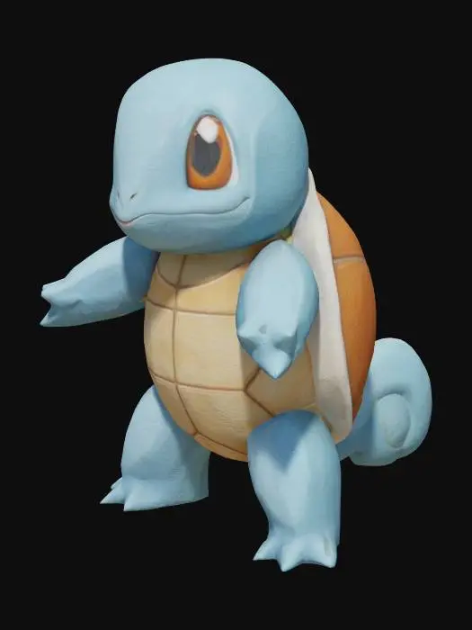 3D model for Squirtle
