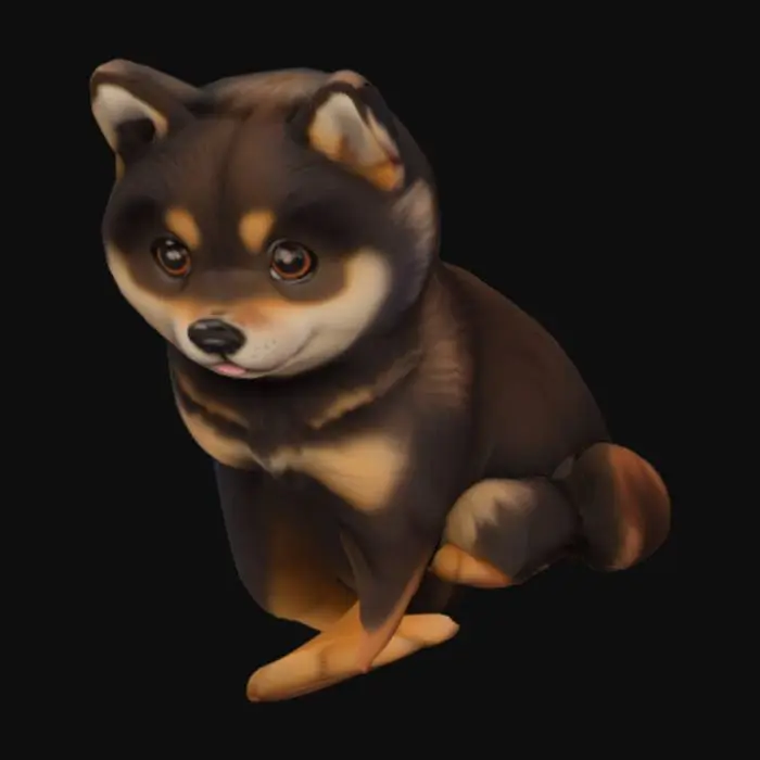 3D model for Shiba Mai