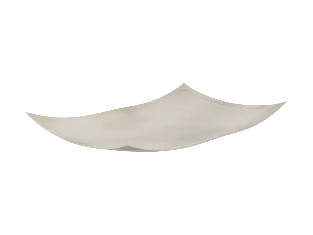 I want a white old blank paper. A single sheet 3D model, vytvořený pomocí AI