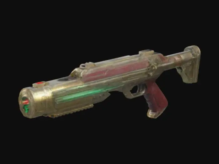 3D model for 40세기 레이저 총을 만들어주세요