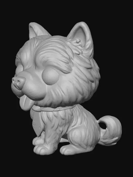 3D model for Paw-tie Pooch