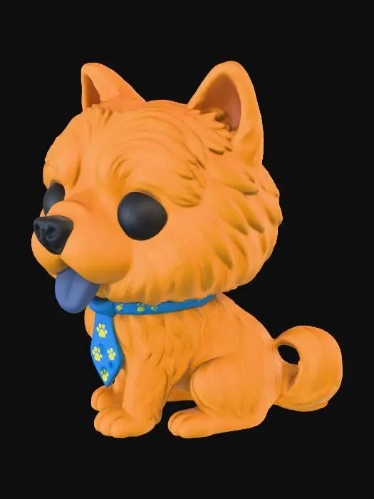 3D model for Paw-tie Pooch