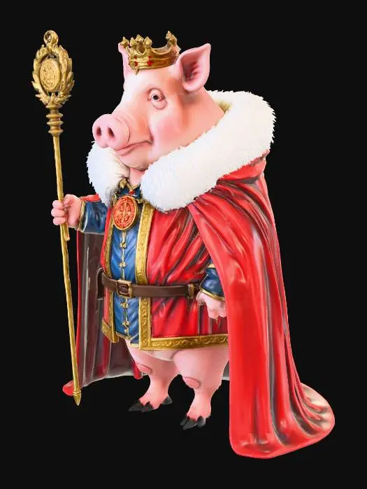 3D model for Royal Swine Majesty