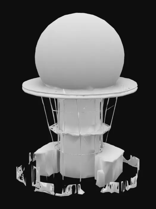 3D model for Radar Dome Structure