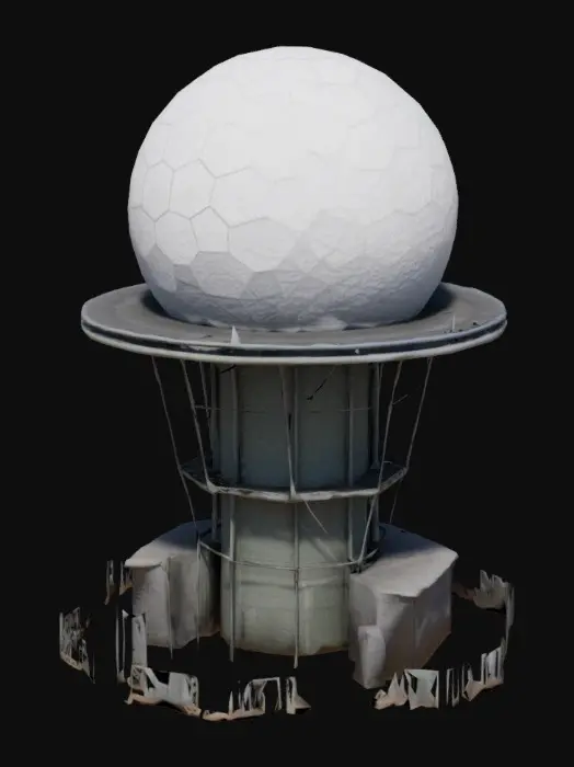 3D model for Radar Dome Structure