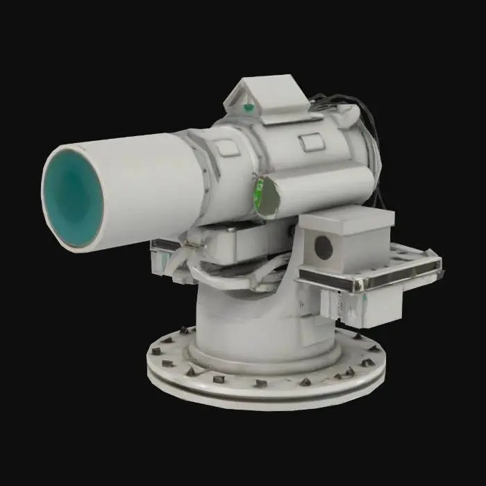 3D model for Laser Turret Exhibit