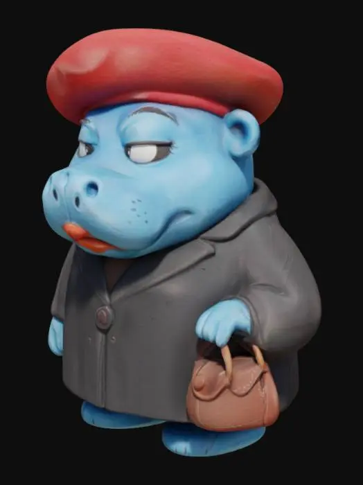 3D model for Hippo Chic