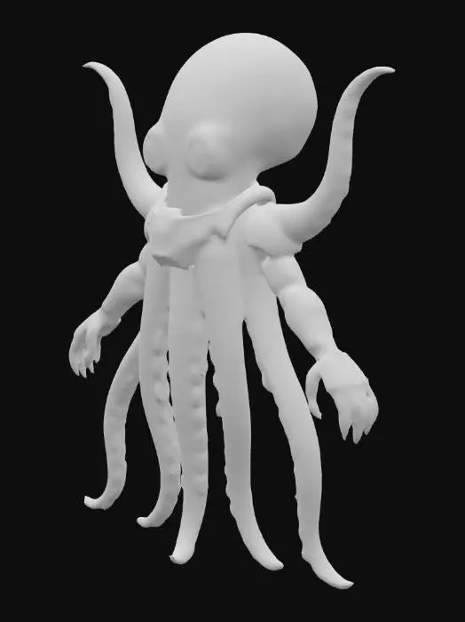 3D model for Biomech Octopus