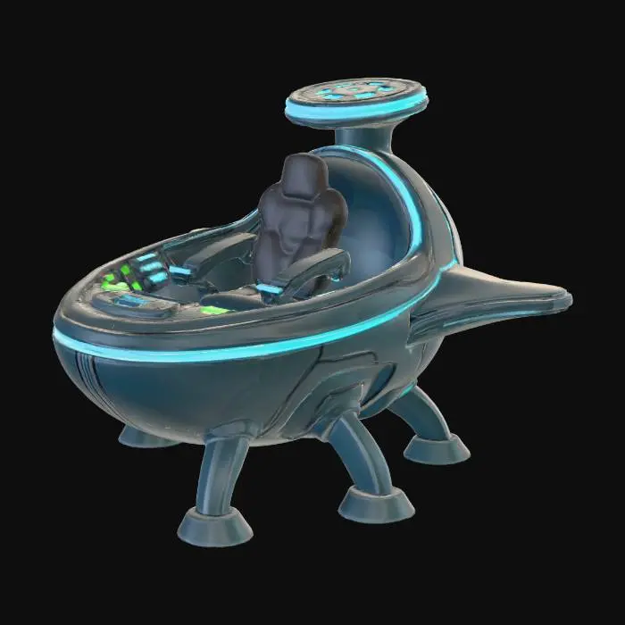 3D model for Interstellar Command Pod