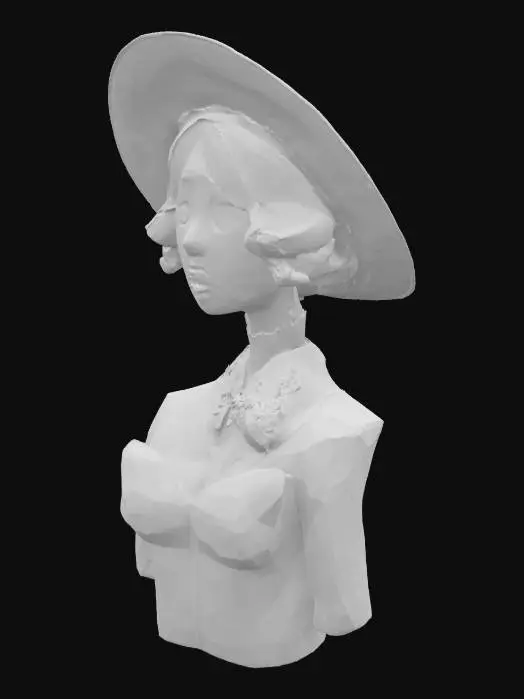 3D model for Elegance in Ink