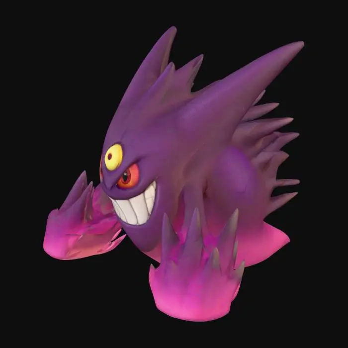 3D model for Mega Gengar