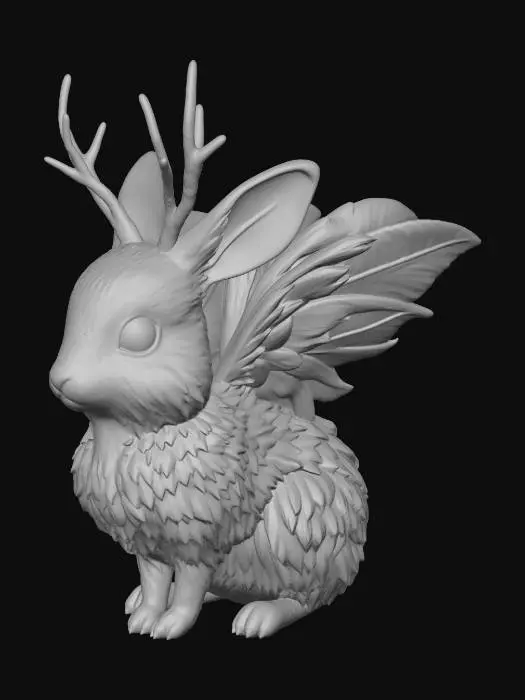 3D model for Winged Whiskers