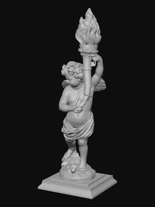 3D model for Torchbearing Cherub
