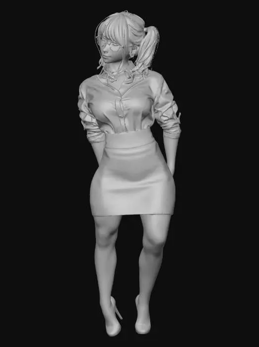 3D model for Elegance in Glasses