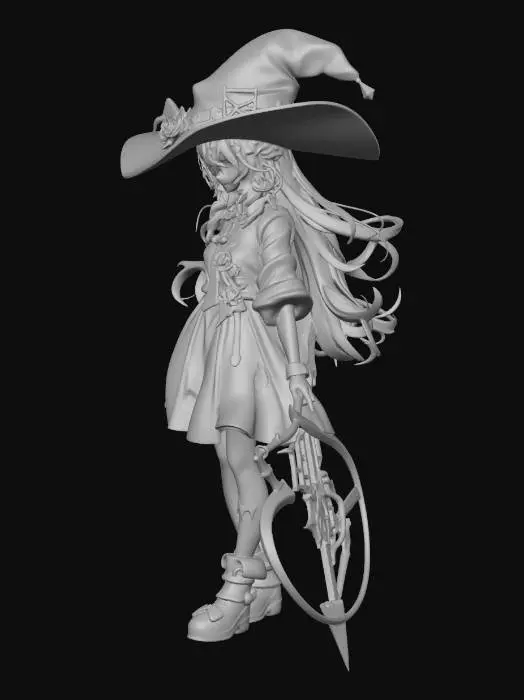 3D model for Urban Witch Nightwalk