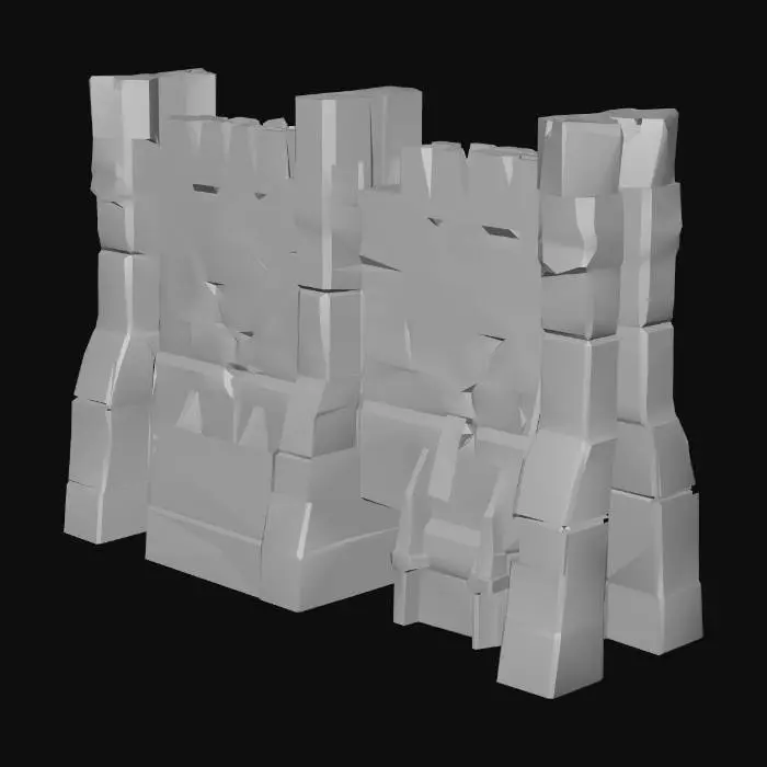 3D model for Wall