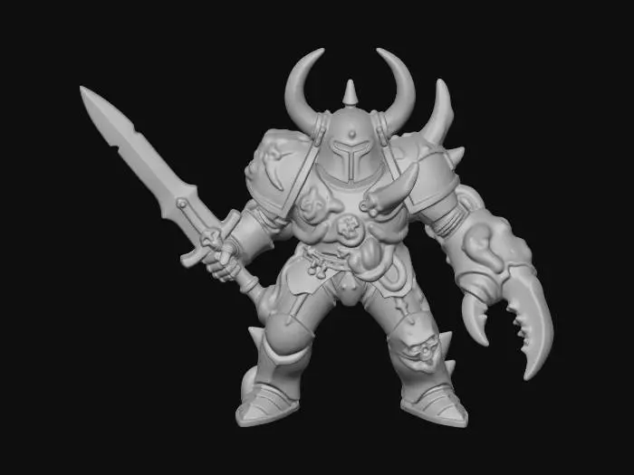 3D model for Chaos Lord