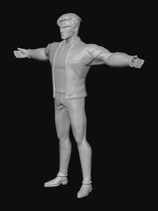 3D model for Animated Hero