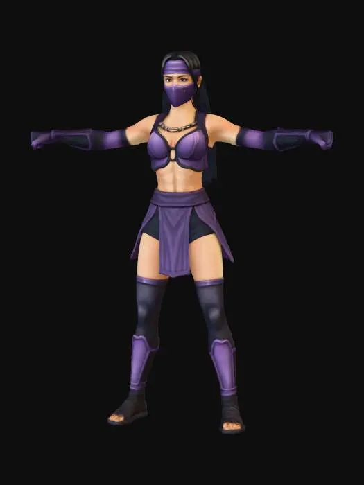 3D model for Warrior of Shadows