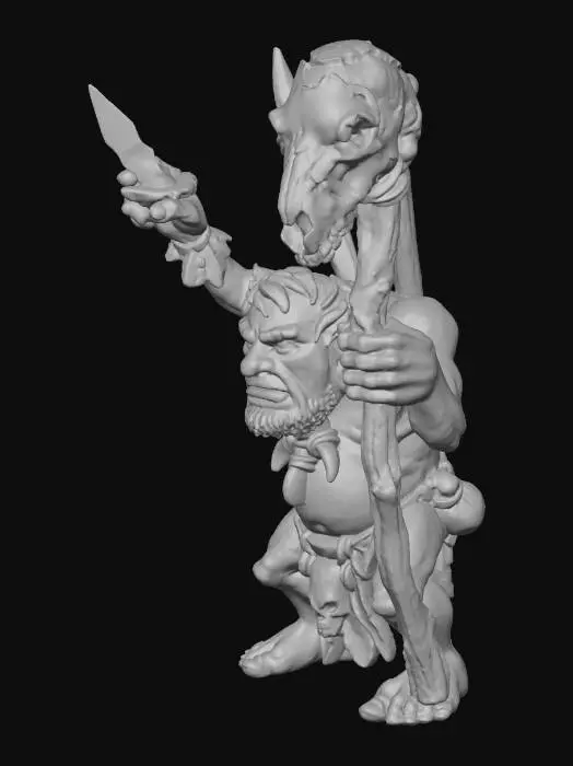 3D model for Boci Troll