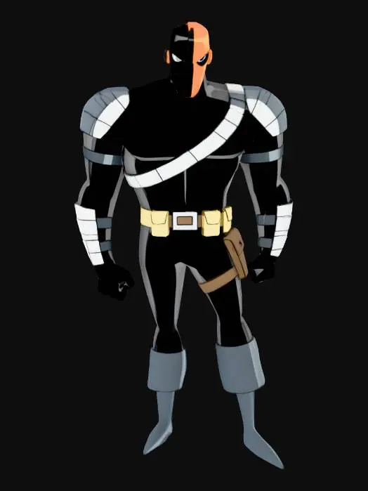 3D model for Masked Warrior