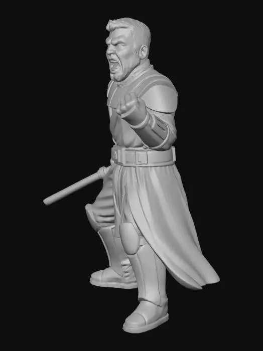 3D model for Dark Warrior Unleashed