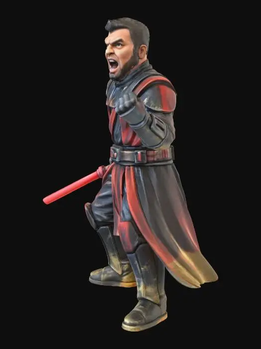 3D model for Dark Warrior Unleashed