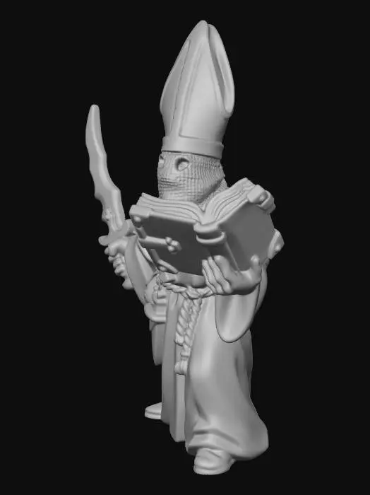 3D model for The Clerical Sentinel