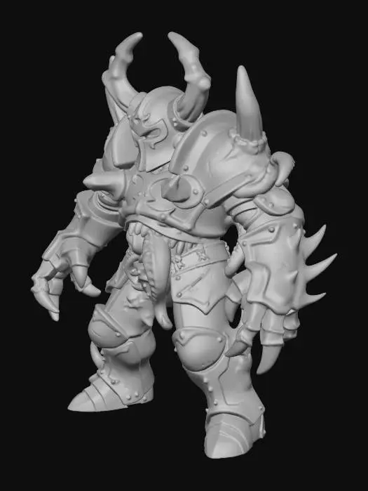 3D model for Tentacle Warlord