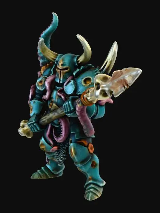 3D model for Warrior of the Abyss