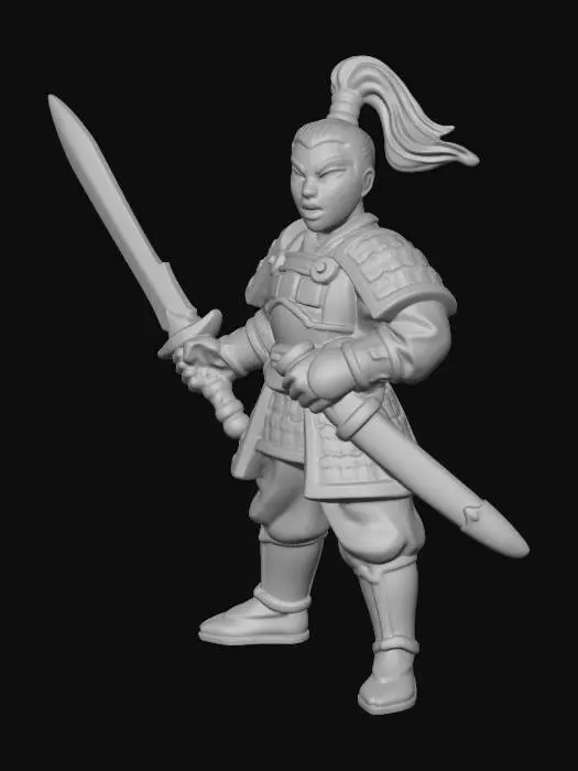 3D model for Fa Mulan