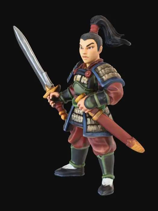 3D model for Fa Mulan